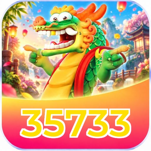 Interface da plataforma 35733 mostrando slots populares e bônus de boas-vindas